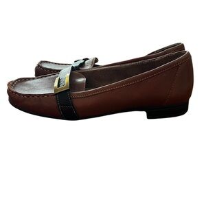 Naturalizer Brown Leather Loafers 7.5